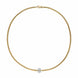 Fope Eka 18ct Yellow Gold 0.15ct Diamond Necklace, 754C/BBR.