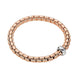 Fope Eka Anniversario 18ct Rose Gold 0.13ct Diamond Bracelet, 707B/BBR.
