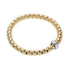 Fope Eka Anniversario 18ct Yellow Gold 0.13ct Diamond Bracelet, 707B BBR.