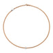 Fope Eka Tiny 18ct Rose Gold 0.07ct Diamond Necklace, 730C/BBR.