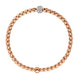 Fope Eka Tiny 18ct Rose Gold 0.19ct Diamond Bracelet, 733B/PAVE.