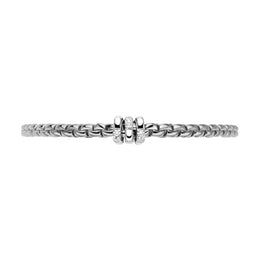 Fope Eka Tiny 18ct White Gold 0.16ct Diamond Bracelet, 739B/BBR.