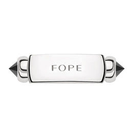 Fope Essentials 18ct White Gold Diamond Cufflinks G04/BBRN