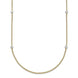Fope Flex'It Prima 18ct Yellow Gold 1.24ct Diamond 80cm Necklace. 744C PAVE 80. 