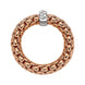 Fope Flex'It Vendome 18ct Rose Gold 0.10ct Diamond Ring, AN559/BBR_2