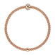 Fope Flex'it Prima 18ct Rose Gold Bracelet, 744B.
