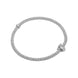 Fope Flex'it Prima 18ct White Gold 0.10ct Diamond Bracelet, 744B/BBR.