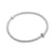 Fope Flex'it Prima 18ct White Gold 0.18ct Diamond Bracelet, 745B/BBR.