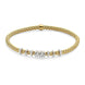 Fope Flex'it Prima 18ct Yellow Gold 0.15ct Diamond Bracelet, 747B/BBR.
