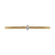 Fope Flex'it Prima 18ct Yellow Gold 0.18ct Diamond Bracelet