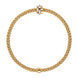 Fope Flex'it Prima 18ct Yellow Gold Bracelet, 744B.