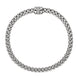 Fope Flex'it Solo 18ct White Gold 0.10ct Diamond Bracelet, 621B/BBR.