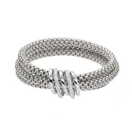 Fope MiaLuce 18ct White Gold 0.54ct Diamond Bracelet, 651B/BBR.