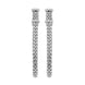 Fope Flexit Essentials 18ct White Gold Diamond Medium Mesh Chain Earrings OR04/BBRFope Flexit Essentials 18ct White Gold Diamond Medium Mesh Chain Earrings OR04/BBR