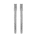 Fope Flexit Essentials 18ct White Gold Medium Mesh Chain Earrings OR04