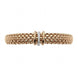 Fope Panorama 18ct Rose Gold 0.08ct Diamond Rondelle Bracelet, 587B BBR.