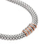Fope Panorama 18ct White Gold 0.30ct Diamond Rose Gold Rondelle Necklace 588C BBR