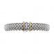 Fope Panorama 18ct White Gold Mixed Rondelle Bracelet, 587BM.