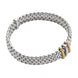Fope Panorama 18ct White Gold Mixed Rondelle Bracelet, 587BM.
