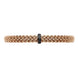 Fope Vendome 18ct Rose Gold 0.11ct Black Diamond Bracelet, 560B/BBR1.