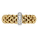 Fope Vendome 18ct Yellow Gold 0.35ct Diamond Ring AN584/BBR.