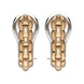 Fope Eka Tiny 18ct Rose Gold Hoop Earrings OR730