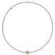 Fope Eka Tiny 18ct White Gold 0.25ct Diamond Necklace, 738C/BBR.