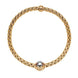 Fope Eka Tiny 18ct Yellow Gold Bracelet, 738B.