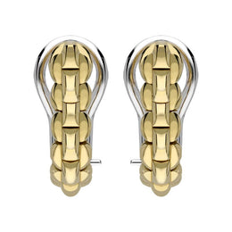 Fope Eka Tiny 18ct Yellow Gold Hoop Earrings OR730