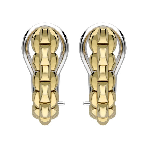 Fope Eka Tiny 18ct Yellow Gold Hoop Earrings OR730