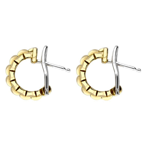 Fope Eka Tiny 18ct Yellow Gold Hoop Earrings OR730