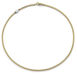 Fope Eka Tiny 18ct Yellow Gold Necklace, 730C. 