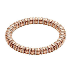 Fope Flex'it Solo 18ct Rose Gold 2.80ct Diamond Bracelet, 629B/BBR3.