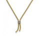 Fope Maori 18ct Yellow Gold 0.09ct Diamond Lariat Necklace, 809/BBR.