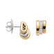 Fope Prima 18ct Yellow Gold 0.13ct Diamond Earrings, OR744/BBR.