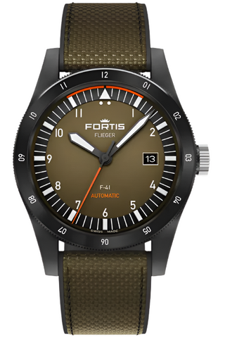 Fortis Flieger F-41 Tactical Green Watch F4220031