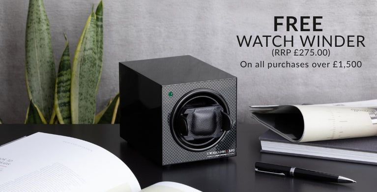 Free watch winder with all watch purchases over £1500