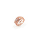 Annamaria Cammilli 18ct Pink Champagne 0.18ct Diamond Dune Series Ring