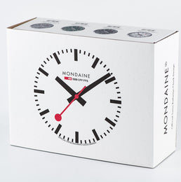 Mondaine Clock Good Grey Watch