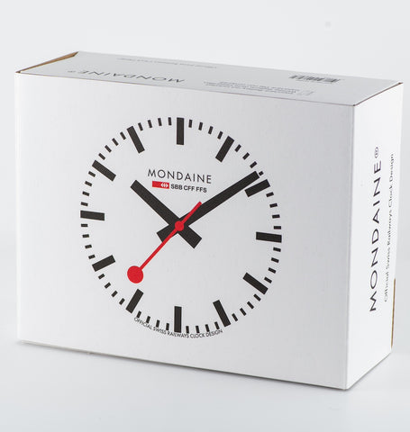 Mondaine Mini Desk Clock 12.5cm D