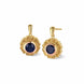Clogau 9ct Yellow Gold Filigree Sapphire Drop Earrings