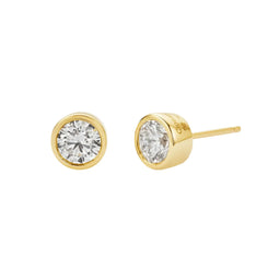 Clogau Celebration 9ct Yellow Gold 0.5ct Lab Grown Diamond Earrings