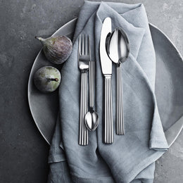 Georg Jensen Bernadotte Stainless Steel Four Piece Cutlery Set