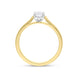 18ct Yellow Gold 0.46ct Diamond GIA Certified Solitaire Ring