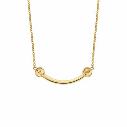 Clogau Tree of Life Insignia 9ct Yellow Gold Curve Necklace