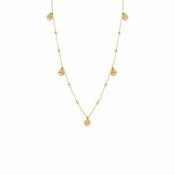 Clogau Tree of Life Insignia 9ct Yellow Gold Drop Necklace