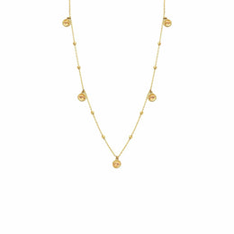 Clogau Tree of Life Insignia 9ct Yellow Gold Drop Necklace