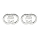Gucci Interlocking G Silver Earrings