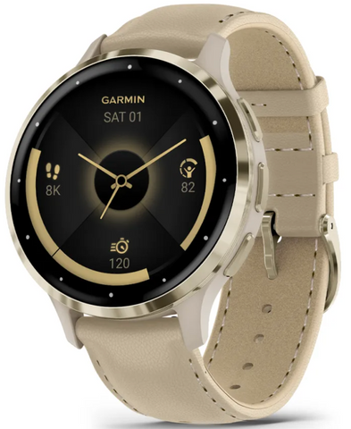 Garmin Watch Venu 3S Soft Gold Smartwatch 010-02785-55