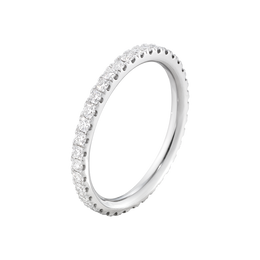 Georg Jensen Aurora 18ct White Gold 0.46ct Diamond Eternity Ring 20000370